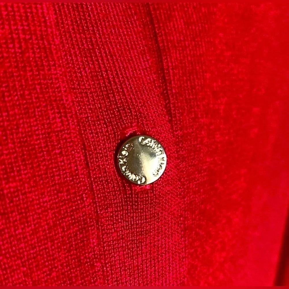 Calvin Klein button down cardigan size large, watermelon 🍉 color